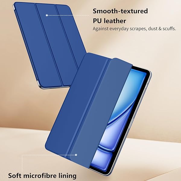 TiMOVO TiMOVO Slim Hard Translucent Back Shell Case for iPad Air 11 Inch M2 2024 5th Gen 2022 4th Gen 2020 10.9 Inch - View 9 of 10