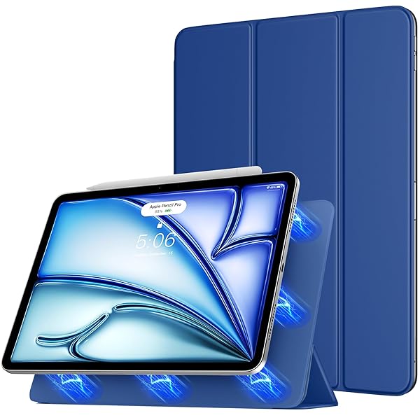 TiMOVO TiMOVO Slim Hard Translucent Back Shell Case for iPad Air 11 Inch M2 2024 5th Gen 2022 4th Gen 2020 10.9 Inch