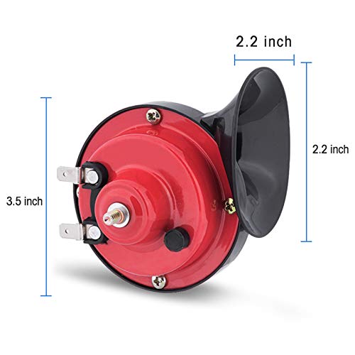 Roykaw Golf Cart 12 Volt Horn Kit with Floor Mount Button for EZGO Club Car Yamaha UTV and Boat - View 3 of 8