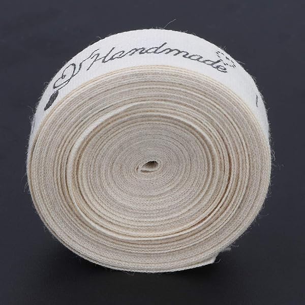Oumefar Handmade with Love Cotton Ribbon Tape - Perfect Sewing Tags & Gift Wrapping Labels - View 4 of 10
