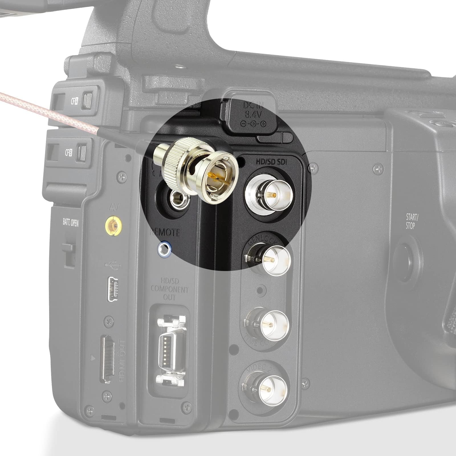 Superbat Superbat 3G HD SDI BNC Cable 3ft - 75 Ohm for Cameras & 4K/8K Video Equipment (2 Pack) - View 3 of 8