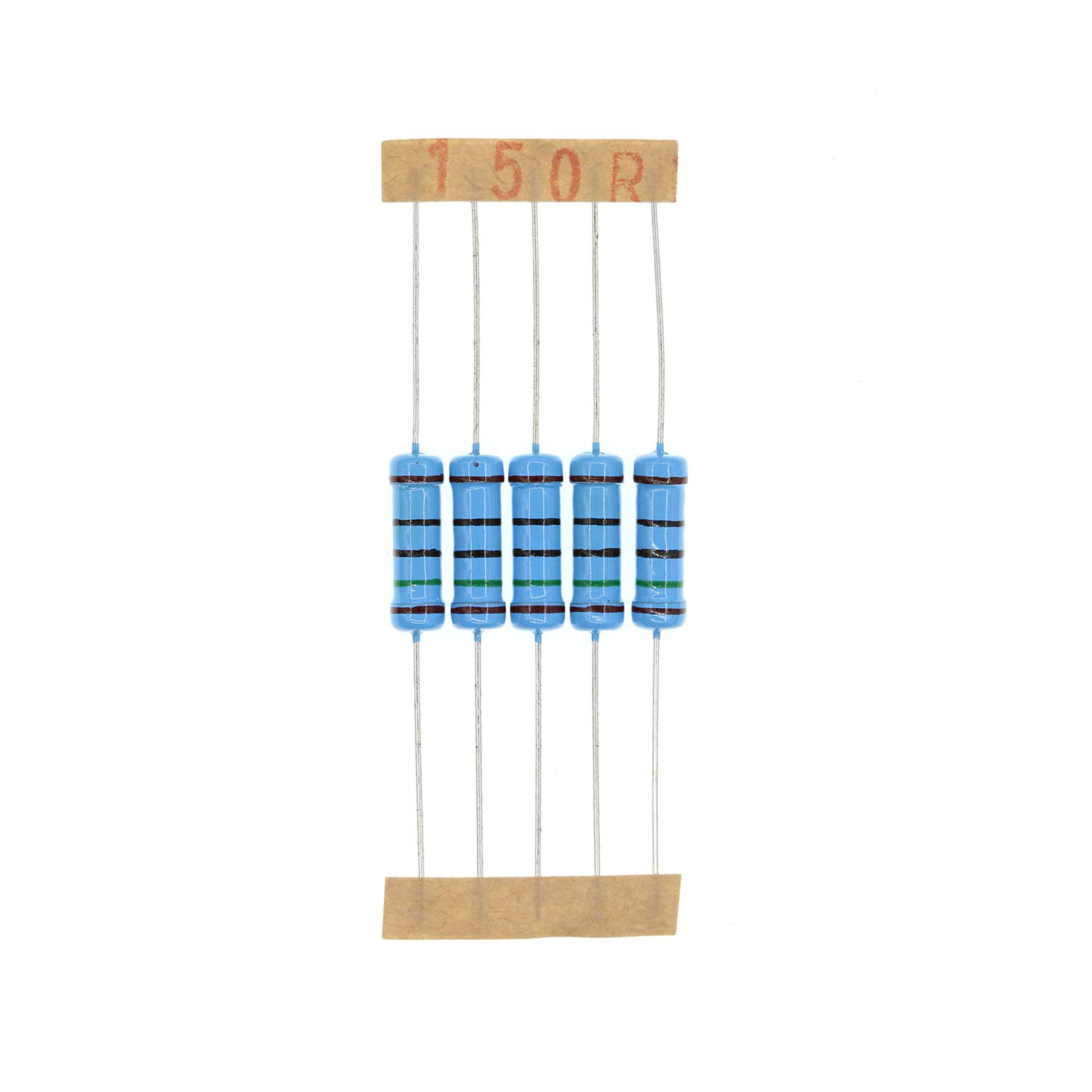 HUABAN HUABAN 50PCS 2 Watts 910 Ohm 1 Percent Metal Film Resistor for Reliable Circuit Performance - View 4 of 9