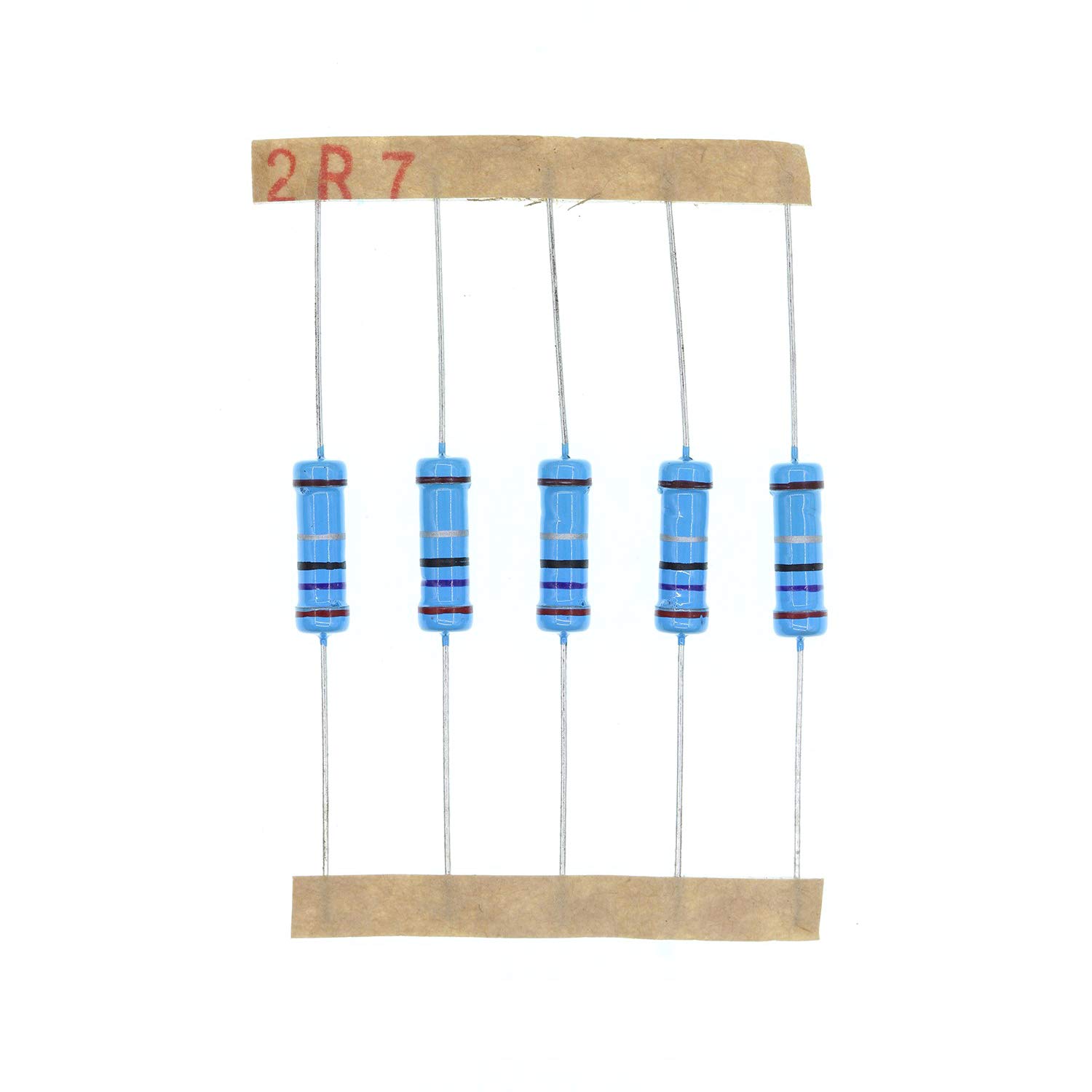 HUABAN HUABAN 50PCS 2 Watts 910 Ohm 1 Percent Metal Film Resistor for Reliable Circuit Performance - View 6 of 9