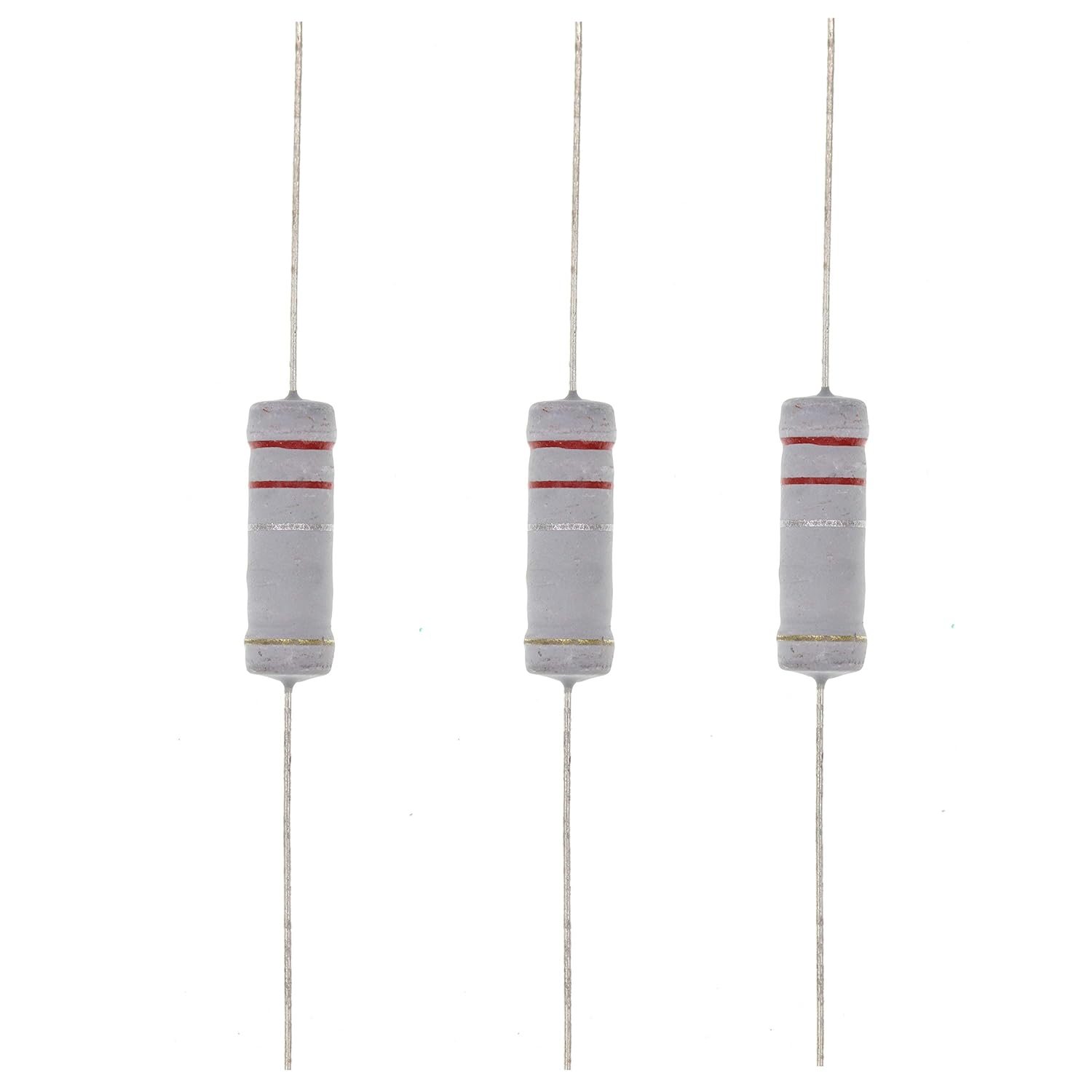 HUABAN HUABAN 10PCS 5W 33K Ohm 5 Percent Metal Oxide Film Resistor for Reliable Performance and Precision - View 6 of 9