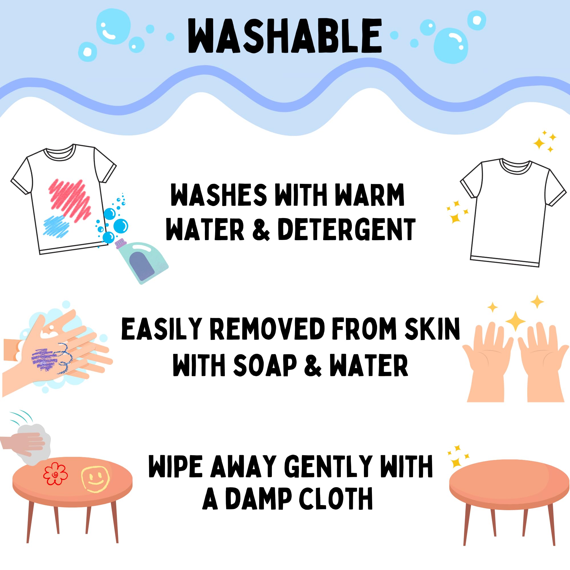 Kwik Stix TPG680 Pastel Tempera Paint 10 Count Pack of 1 Assorted Colors for Easy and Mess-Free Art Projects - View 4 of 8