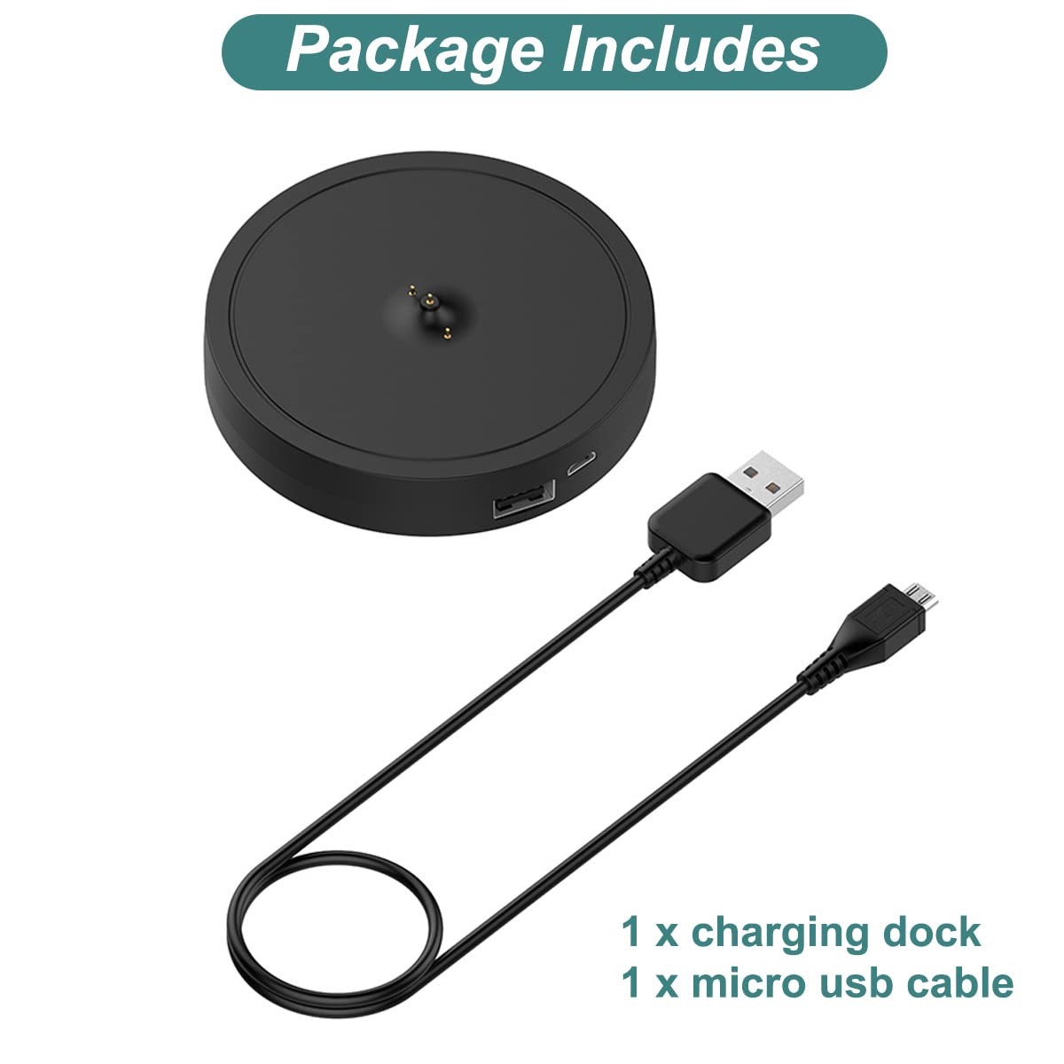 Kissmart Charger for Ultimate Ears Boom 3 Megaboom 3 Blast Megablast Replacement Charging Dock Station with USB Port for Ultimate Ears Speaker - View 8 of 8