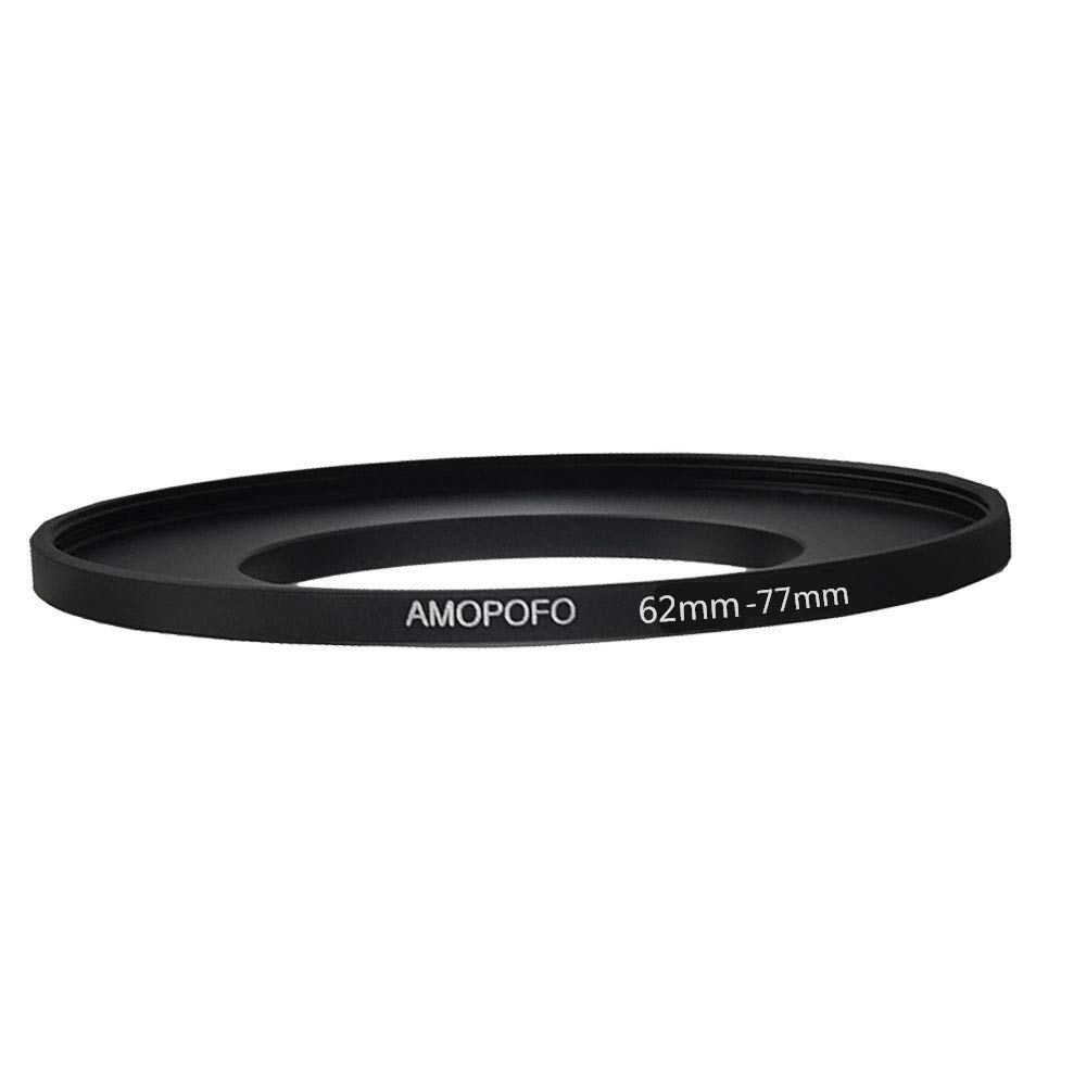 62mm to 77mm Camera Filter Ring Step Up Adapter for 77mm UV ND CPL Filters Metal Construction - View 3 of 4