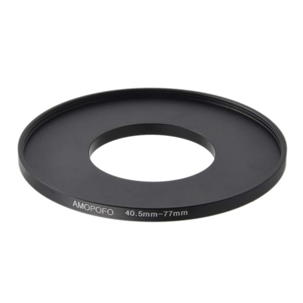 40.5mm to 77mm Camera Filter Ring Step Up Adapter for UV ND CPL Filters Metal Construction - View 2 of 4