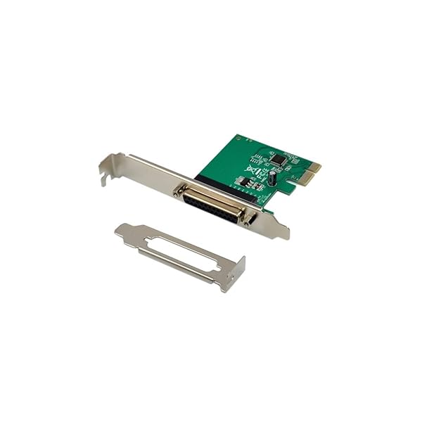 X-MEDIA X-MEDIA XM-PEX-1P PCI-E 1-Port DB25 Parallel Card - IEEE 1284 Adapter with WCH382L Chipset for ECP/EPP/SPP Support