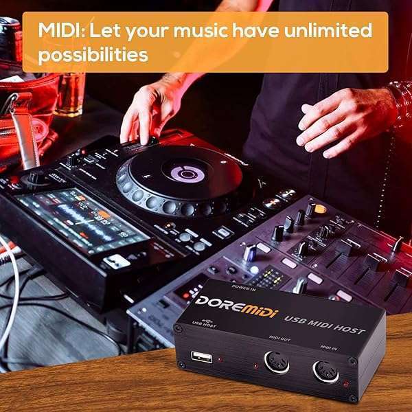 Camola CAMOLA USB MIDI Host Box: Ultimate USB to MIDI Converter & Interface for Musicians - View 6 of 9