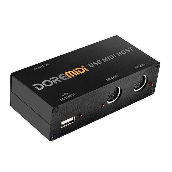 Camola CAMOLA USB MIDI Host Box: Ultimate USB to MIDI Converter & Interface for Musicians - View 2 of 9