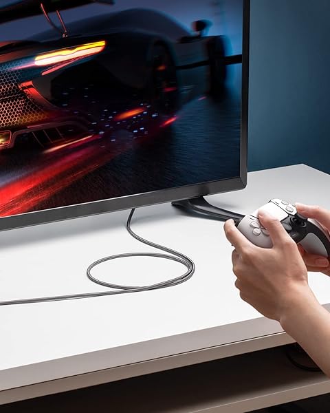Anker Anker HDMI 2.1 Cable 8K@60Hz - Ultra High Speed 4K@120Hz, eARC, Dolby Atmos for PS5, Xbox Series X & Samsung TVs - View 7 of 7