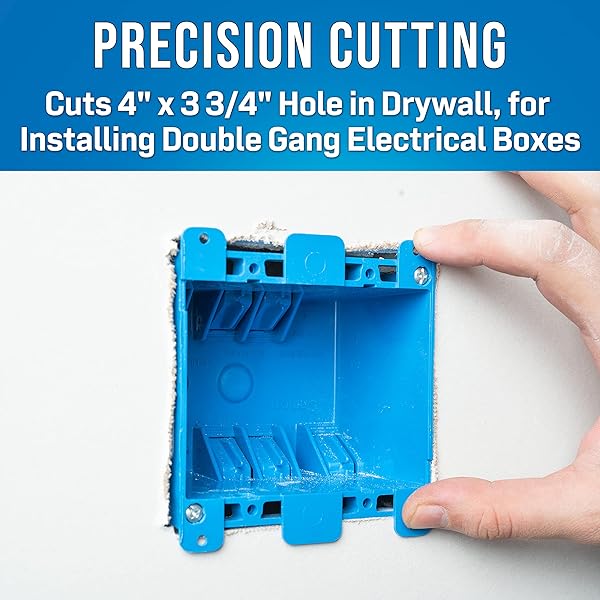 Jonard Tools Jonard Tools EBC-800: Best Power Oscillating Multi-Tool for Electrical Wall Box Cutting - Double Gang - View 6 of 6