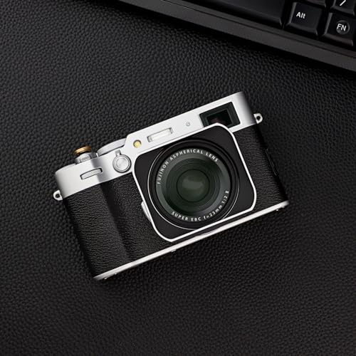 Haoge Haoge LH-X200S Square Metal Lens Hood & 49mm Adapter for Fujifilm X100 Series - Silver Camera Accessory - View 4 of 10