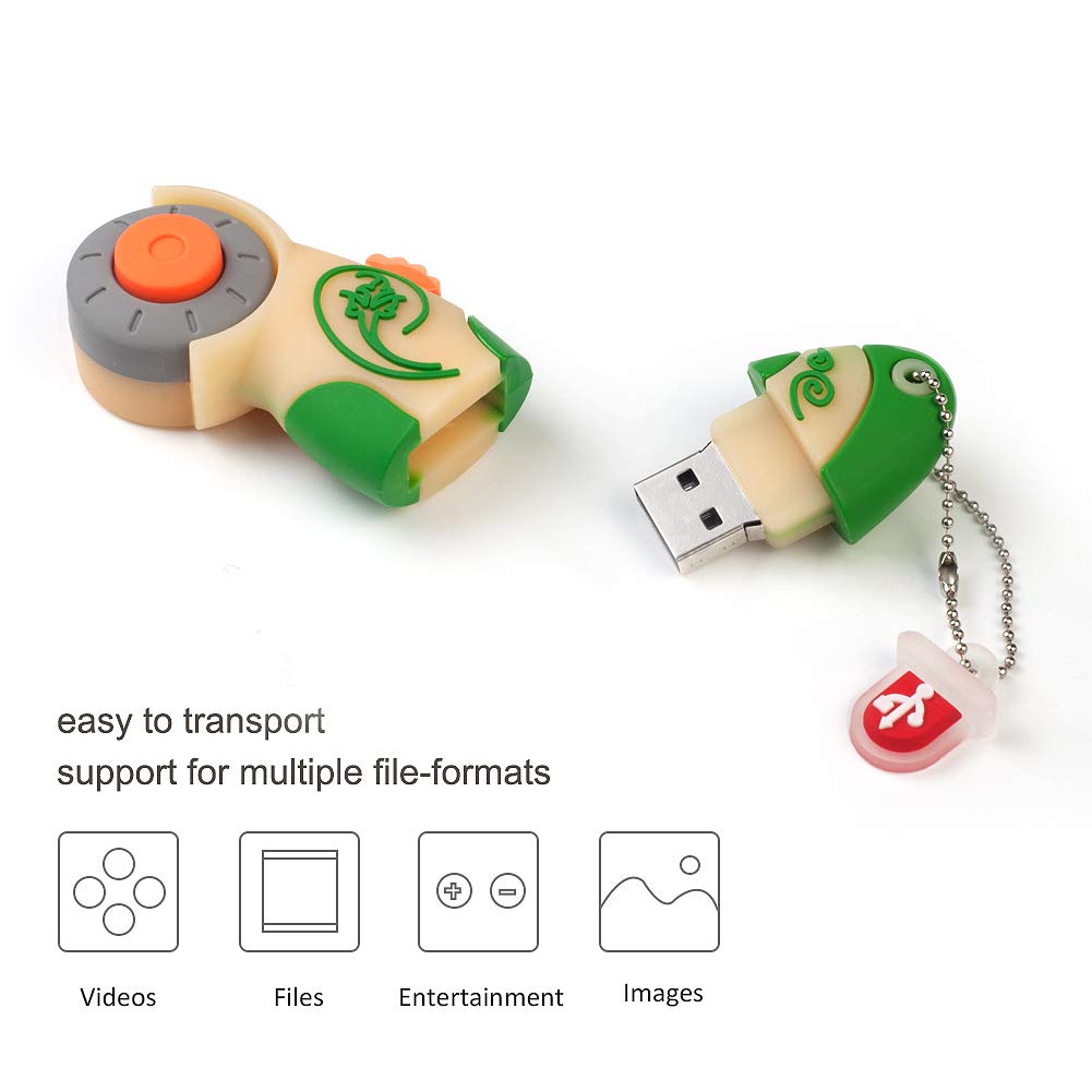 LEIZHAN 16GB Rotary Cutter Shape USB Flash Drive Unique Gift Thumb Drive for Easy Data Storage - View 4 of 6