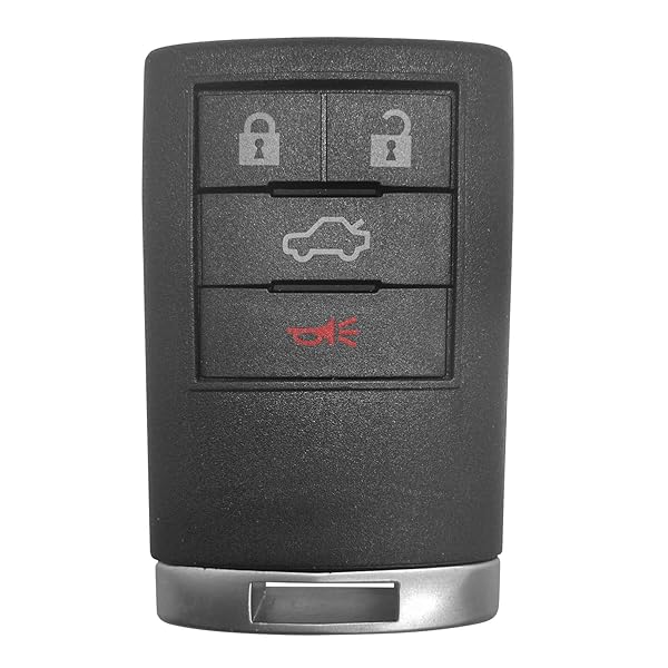 Replacement Keyless Remote Key Fob for Cadillac CTS DTS 2006-2013 FCCID OUC6000066 by AUTO KEY MAX