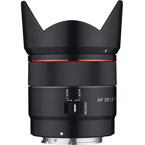 Rokinon Rokinon AF 35mm F1.8 Lens for Sony E: Fast Auto Focus & Full Frame Performance - View 4 of 9