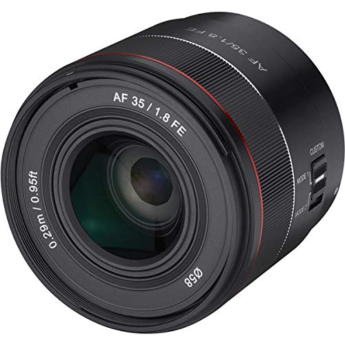 Rokinon Rokinon AF 35mm F1.8 Lens for Sony E: Fast Auto Focus & Full Frame Performance - View 6 of 9