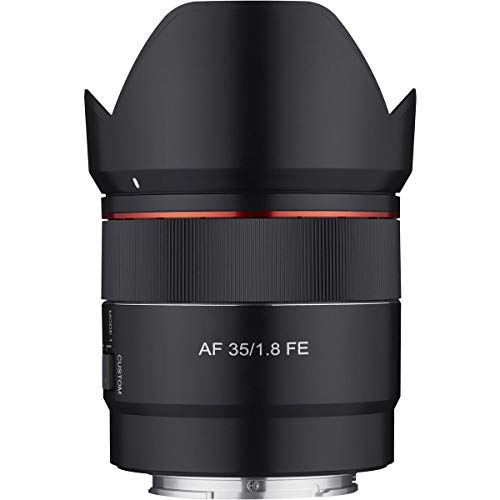 Rokinon Rokinon AF 35mm F1.8 Lens for Sony E: Fast Auto Focus & Full Frame Performance - View 3 of 9