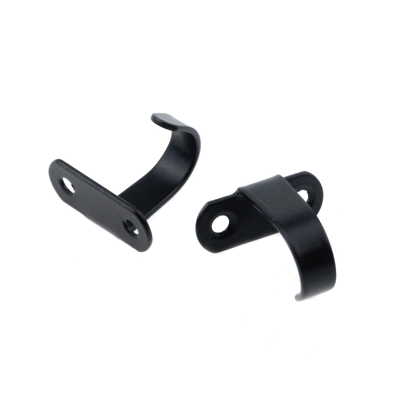 Antrader 12 Pack Stainless Steel Ceiling Hooks Under Shelf Coat Hangers for Bathroom Kitchen Cabinet Black - View 5 of 7