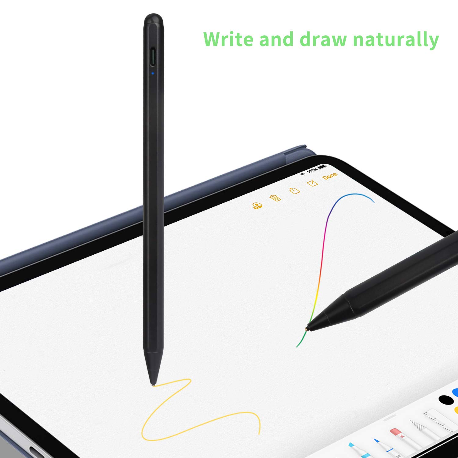 Bbata Best Stylus Pen for Chromebook: Active Capacitive Digital Pencil for Sketching & Note-Taking - View 5 of 6