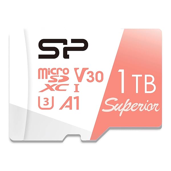 SP Silicon Power 1TB Micro SD Card U3 for Nintendo Switch - High-Speed SDXC with Adapter