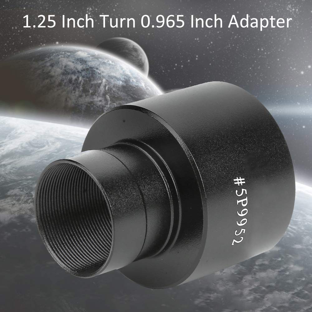 Astronomical Telescope Eyepiece Adapter 0.965 to 1.25 Inch for Astrophotography and Telescope Accessories - View 2 of 9