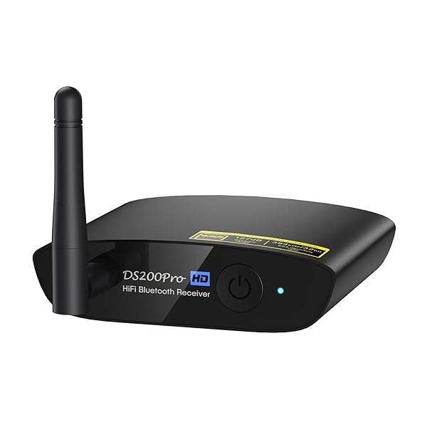 1Mii 1Mii HiFi Bluetooth 5.3 Music Receiver DS200Pro: LDAC, aptX HD, RCA & Optical Output for Home Stereo - View 2 of 9