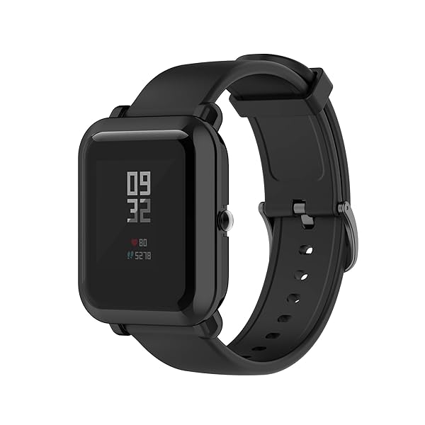 TenCloud TenCloud Soft TPU Shockproof Bumper Case for Amazfit Bip U Smartwatch Men Women with Screen Protector Available in 7 Colors - View 4 of 8