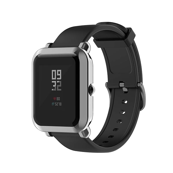 TenCloud TenCloud Soft TPU Shockproof Bumper Case for Amazfit Bip U Smartwatch Men Women with Screen Protector Available in 7 Colors - View 5 of 8