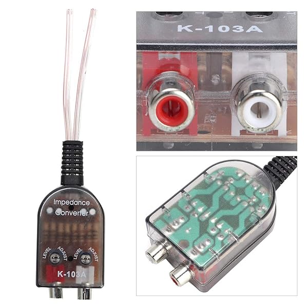 Kuuleyn Kuuleyn Audio Converter: Adjustable RCA Line Impedance for Car Stereo & Modified Audio Systems - View 3 of 6