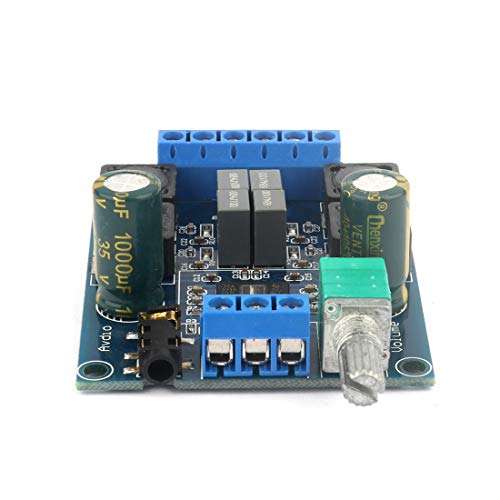 Doudou et Compagnie 2pcs TPA3116D2 Class D Stereo Amplifier Board - 2x50W, DC 5V-24V Digital Audio Solution - View 2 of 6