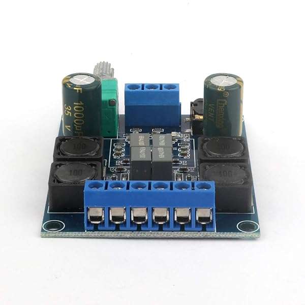 Doudou et Compagnie 2pcs TPA3116D2 Class D Stereo Amplifier Board - 2x50W, DC 5V-24V Digital Audio Solution - View 3 of 6