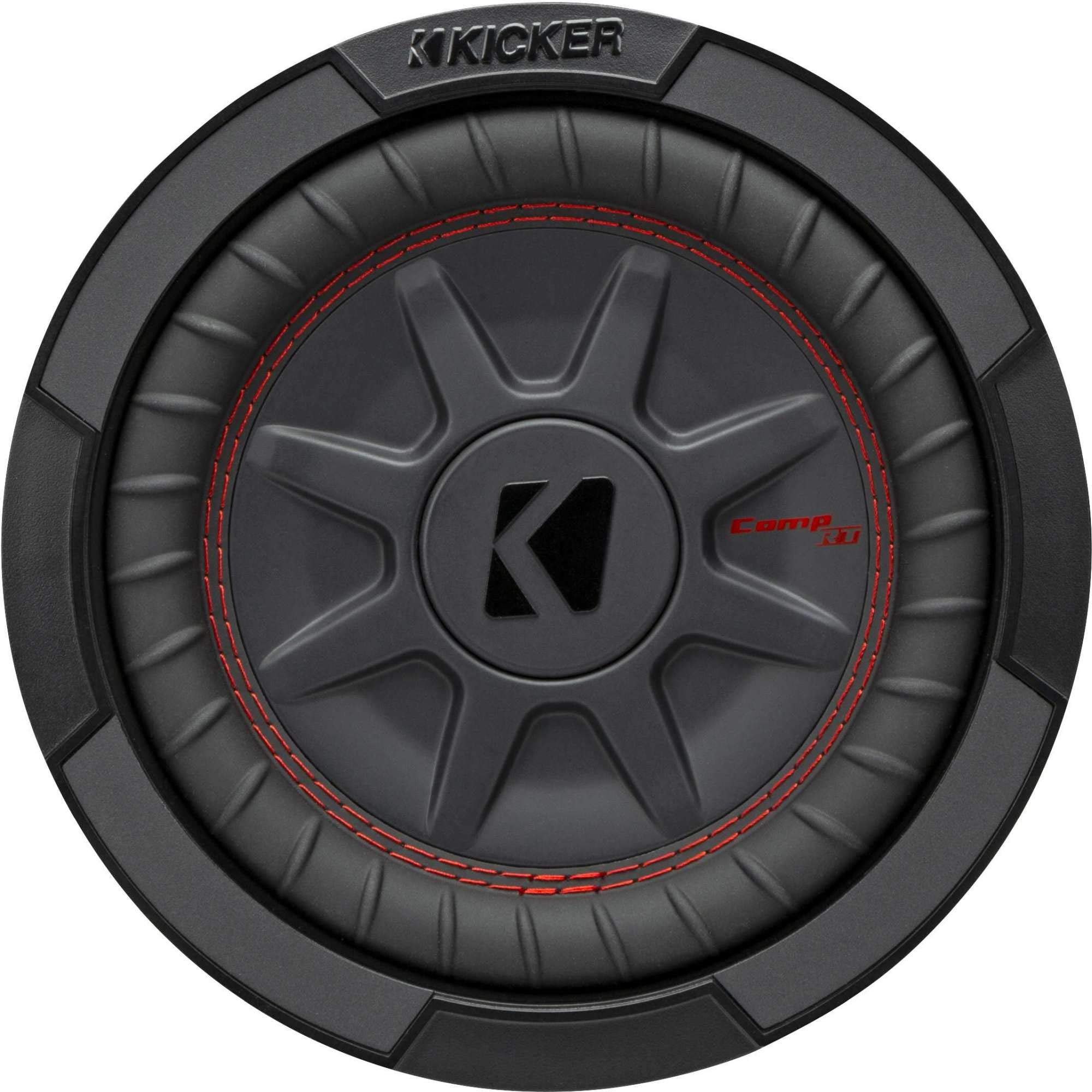 KICKER 48CWRT82 CompRT 8 Inch Subwoofer DVC 2 Ohm High Performance Audio System - View 5 of 8