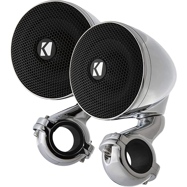 "Buy KICKER PSM 3" Weatherproof Mini System - Chrome, 4-Ohm, RoHS Compliant for Powersports"