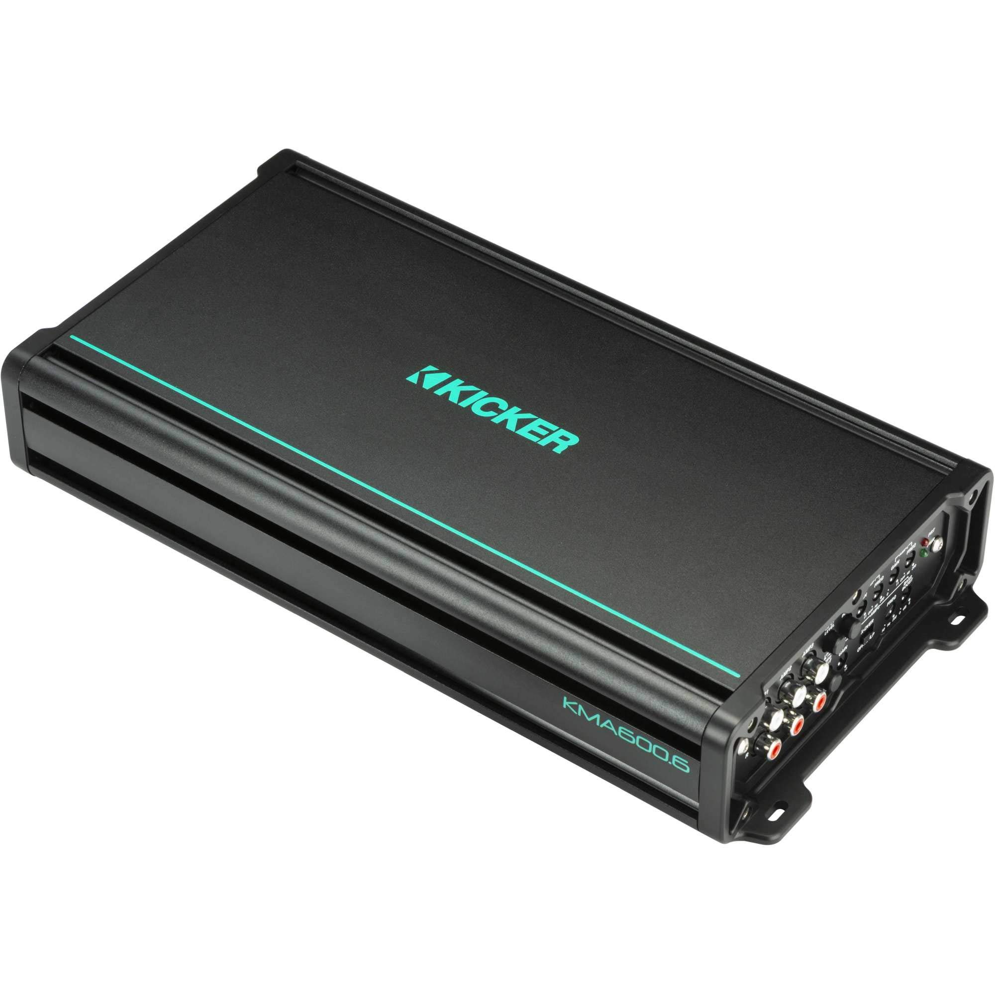 Kicker 48KMA6006 KMA600.6 6x100w Weather-Resistant Full-Range Amplifier for Superior Sound Quality - View 3 of 6