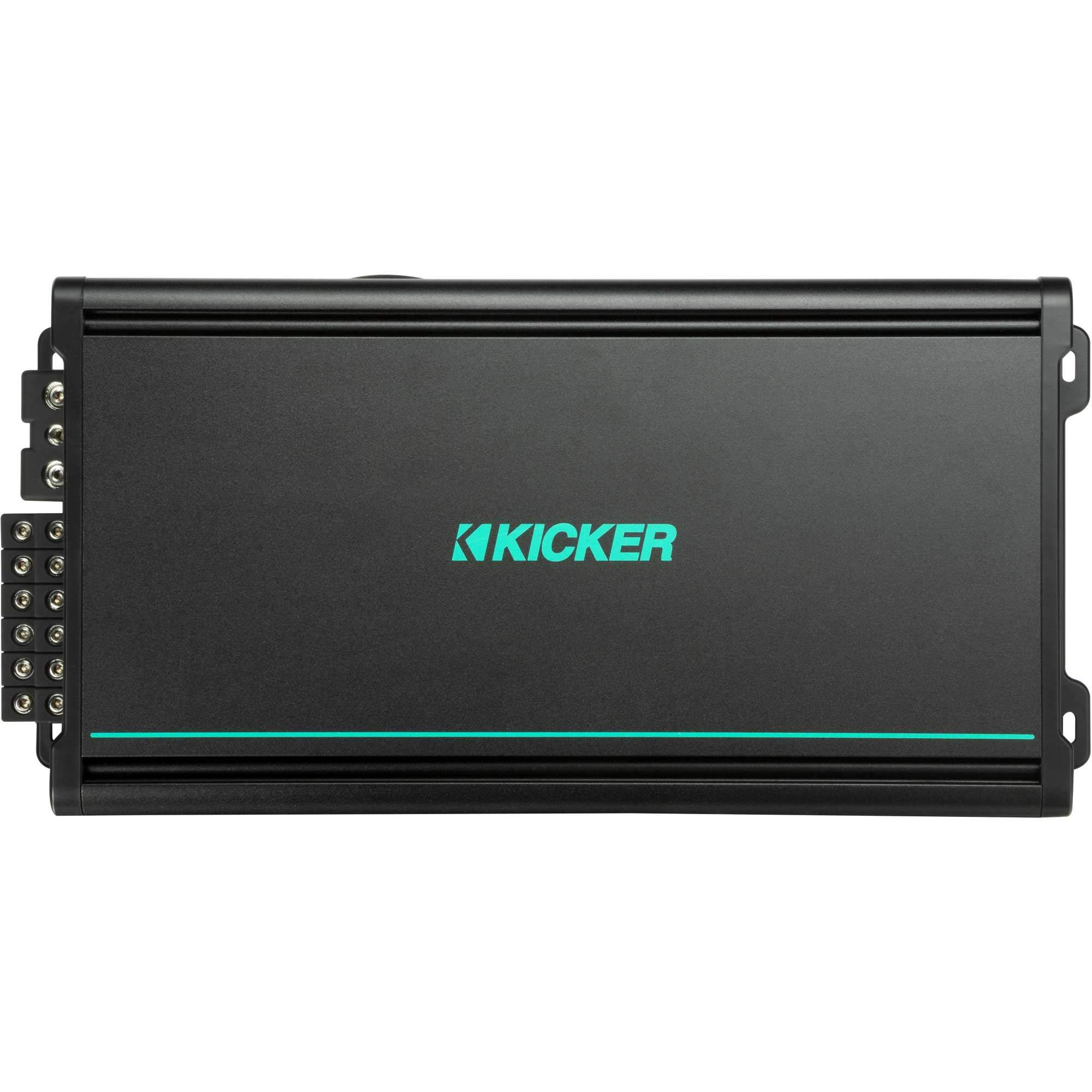 Kicker 48KMA6006 KMA600.6 6x100w Weather-Resistant Full-Range Amplifier for Superior Sound Quality