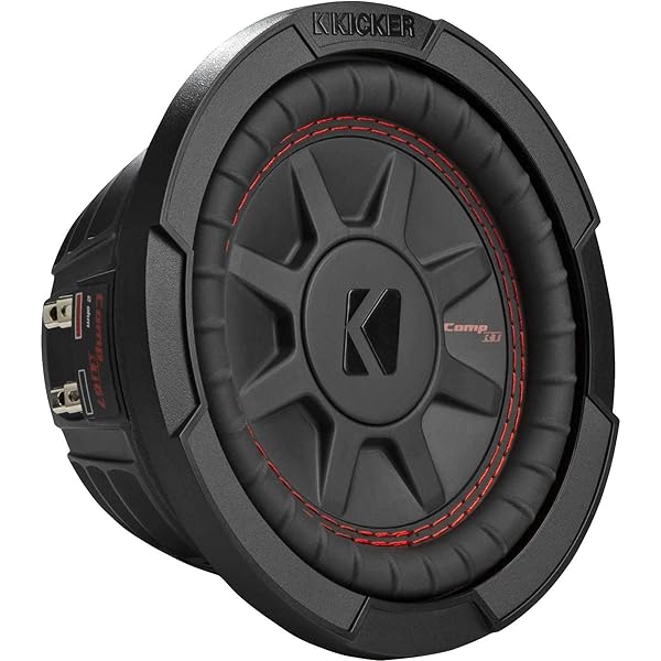 "Buy KICKER CompRT 6.75" Subwoofer - DVC, 2-Ohm, RoHS Compliant for Powerful Sound"