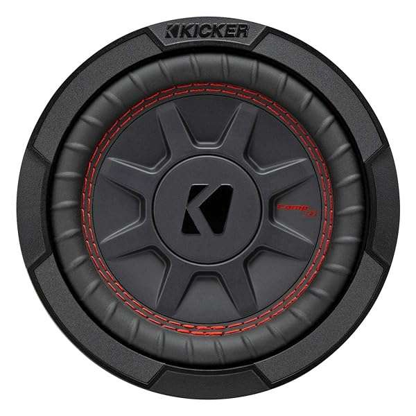 KICKER "Buy KICKER CompRT 6.75" Subwoofer - DVC, 4-Ohm, RoHS Compliant for Powerful Sound" - View 4 of 10
