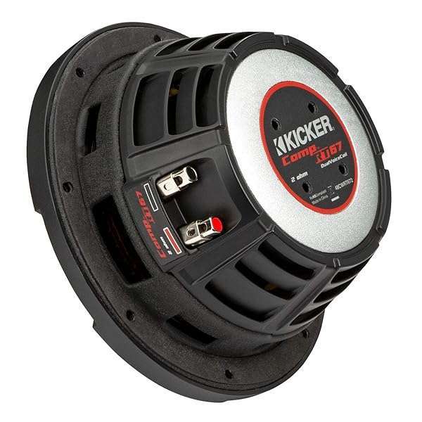 KICKER "Buy KICKER CompRT 6.75" Subwoofer - DVC, 4-Ohm, RoHS Compliant for Powerful Sound" - View 7 of 10