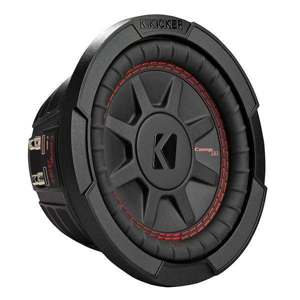 KICKER "Buy KICKER CompRT 6.75" Subwoofer - DVC, 4-Ohm, RoHS Compliant for Powerful Sound" - View 3 of 10