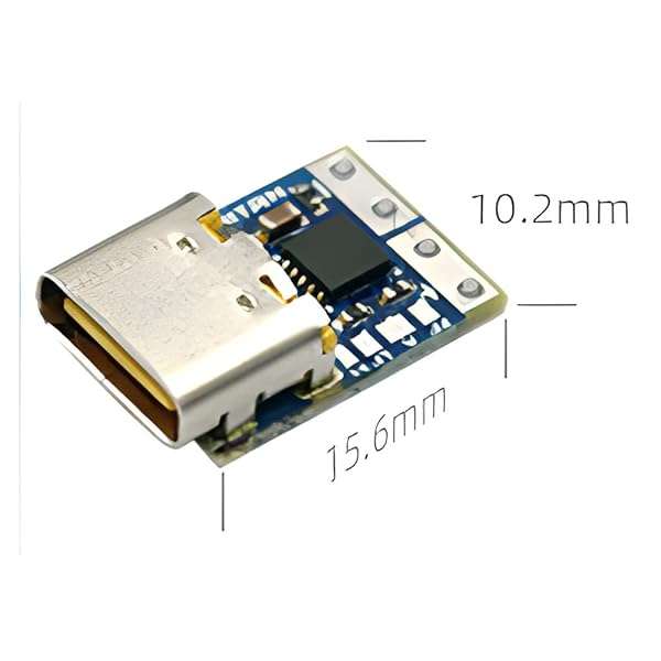 JacobsParts 5 Pack JacobsParts USB-C PD 20V Power Trigger Module - 5A Type-C Female Input for Fast Charging - View 8 of 10