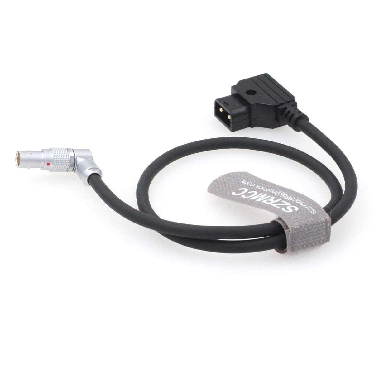 SZRMCC 2 Pin Female Rotatable D-tap Power Cable for RED Komodo 6K Cinema Camera Right Angle 50cm - View 3 of 6