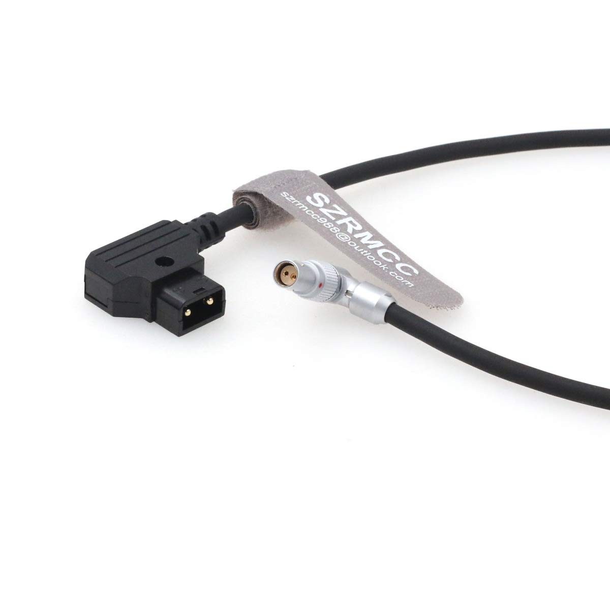 SZRMCC 2 Pin Female Rotatable D-tap Power Cable for RED Komodo 6K Cinema Camera Right Angle 50cm - View 4 of 6