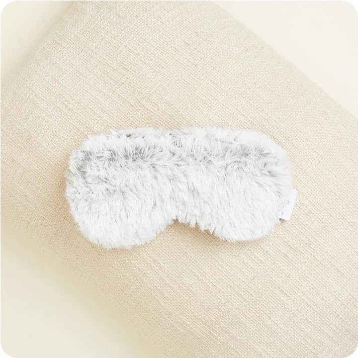 warmies Warmies Marshmallow Gray Microwaveable Lavender Eye Mask - Soothing Comfort for Relaxation - View 3 of 6
