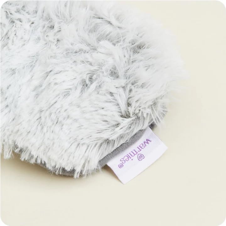 warmies Warmies Marshmallow Gray Microwaveable Lavender Eye Mask - Soothing Comfort for Relaxation - View 4 of 6