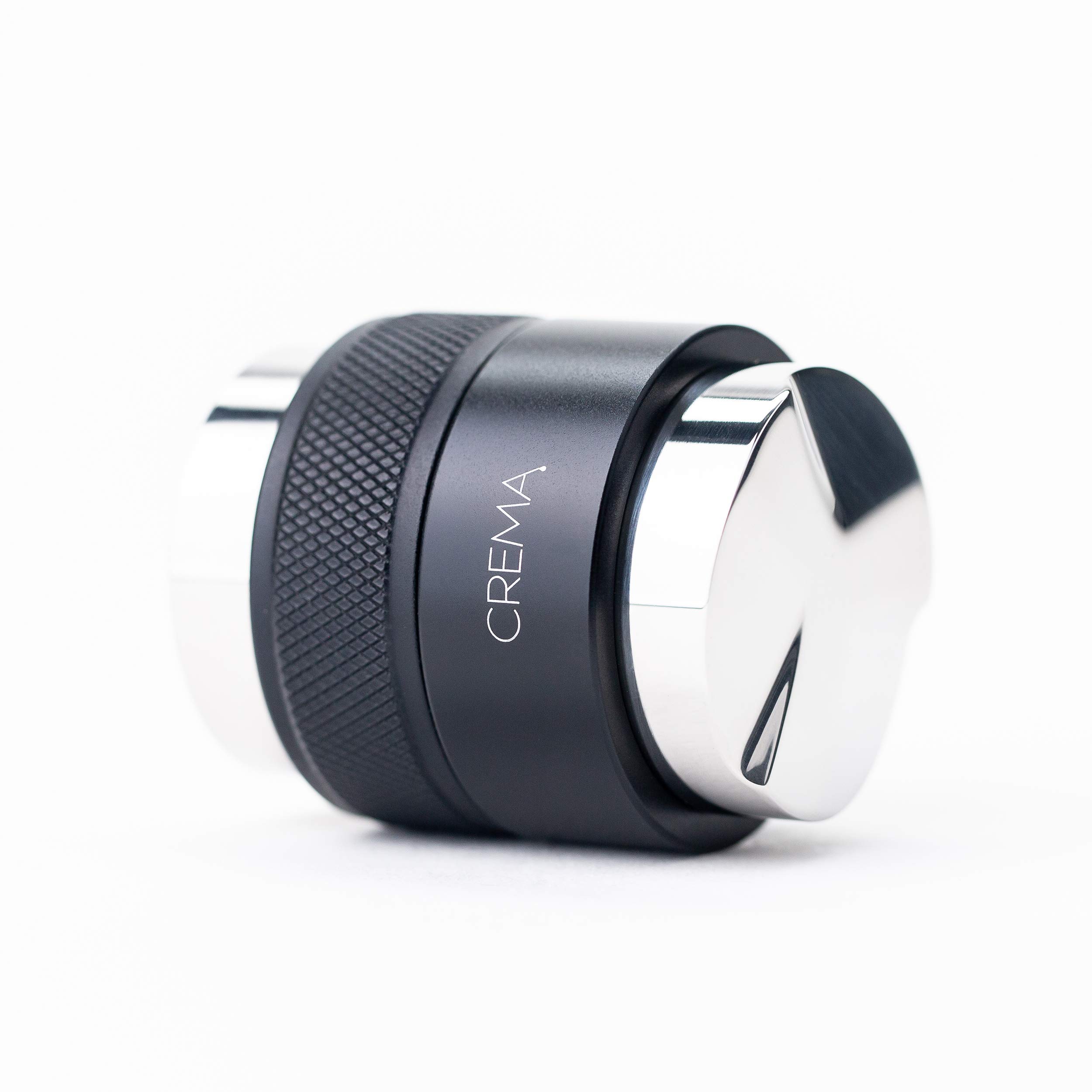 Crema Coffee Products Hand Tamper and Distributor V2 Compatible with Breville Portafilters Adjustable Depth Durable Stainless Steel Black - View 3 of 7