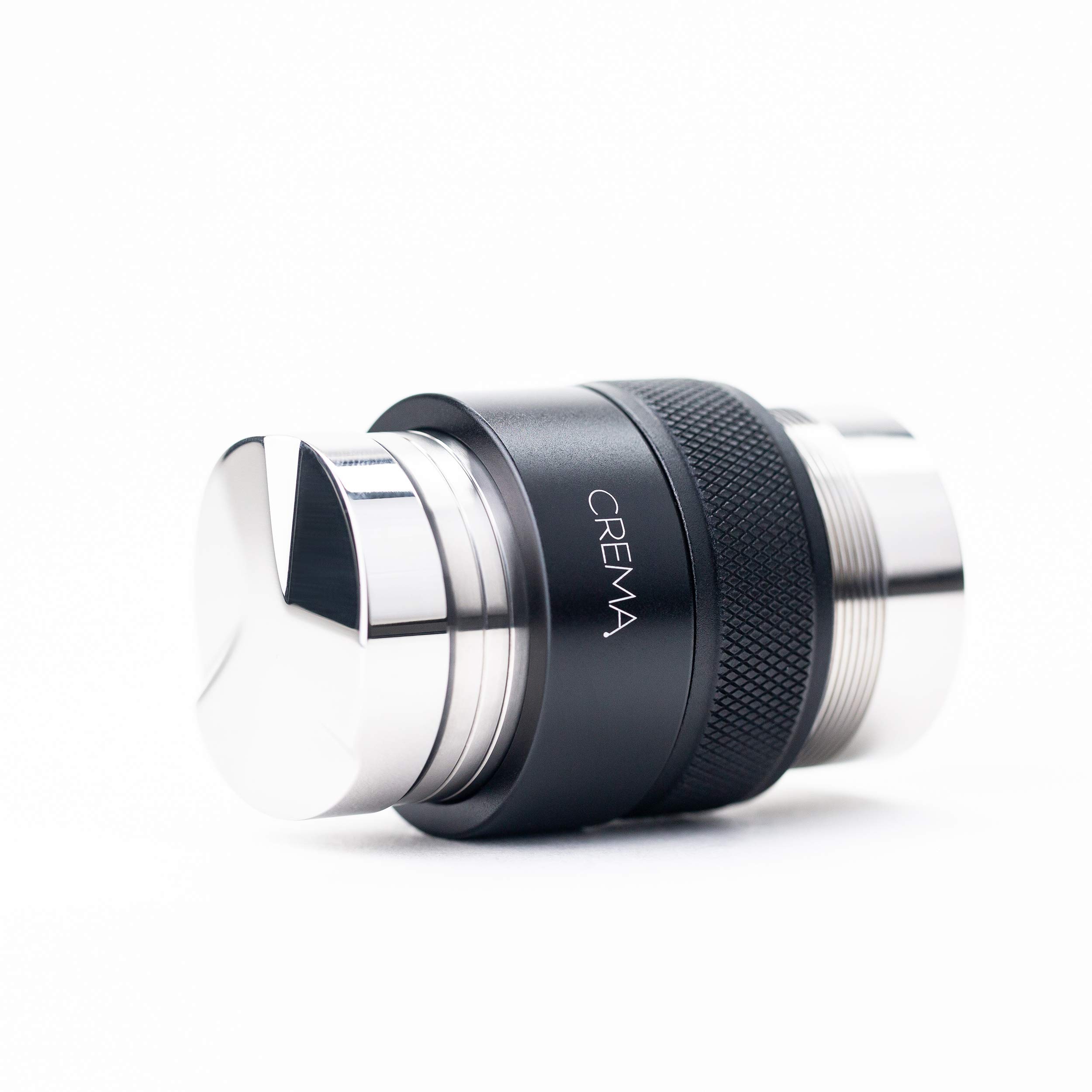 Crema Coffee Products Hand Tamper and Distributor V2 Compatible with Breville Portafilters Adjustable Depth Durable Stainless Steel Black - View 5 of 7