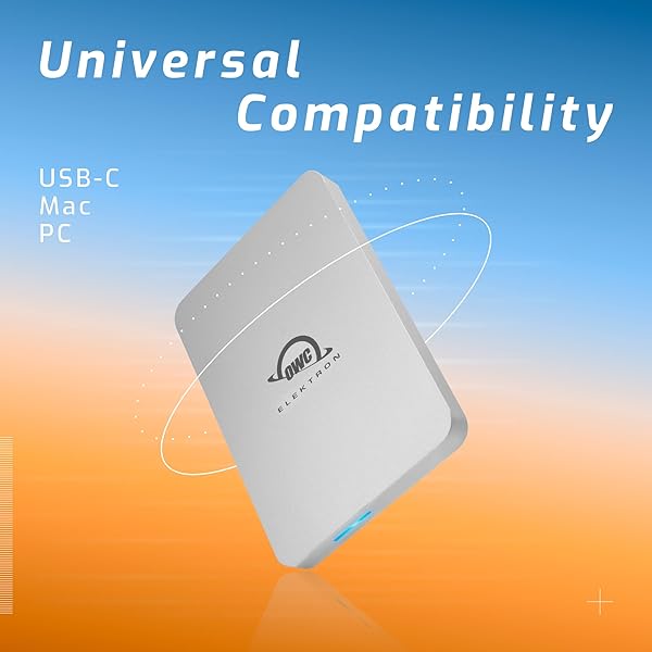 OWC OWC Envoy Pro Elektron 1TB Portable SSD - USB 3.2 Gen 2, 10Gb/s Speed, Waterproof & Durable External Drive - View 3 of 6