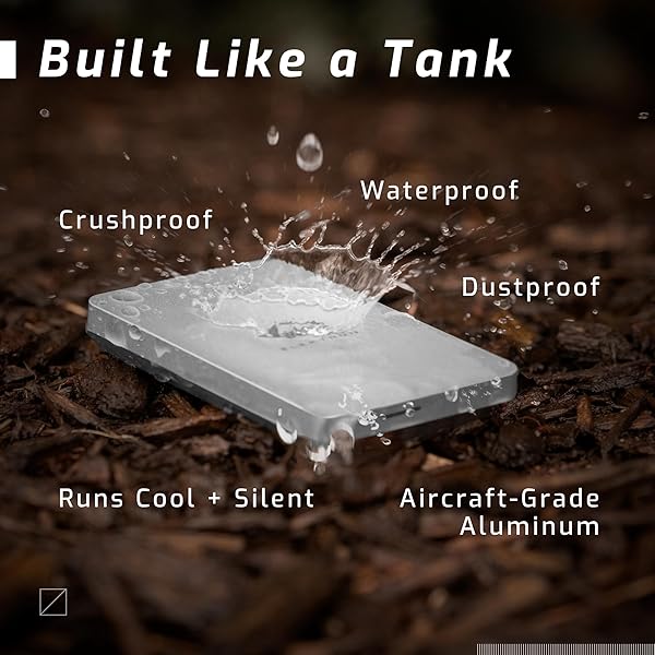 OWC OWC Envoy Pro Elektron 1TB Portable SSD - USB 3.2 Gen 2, 10Gb/s Speed, Waterproof & Durable External Drive - View 4 of 6